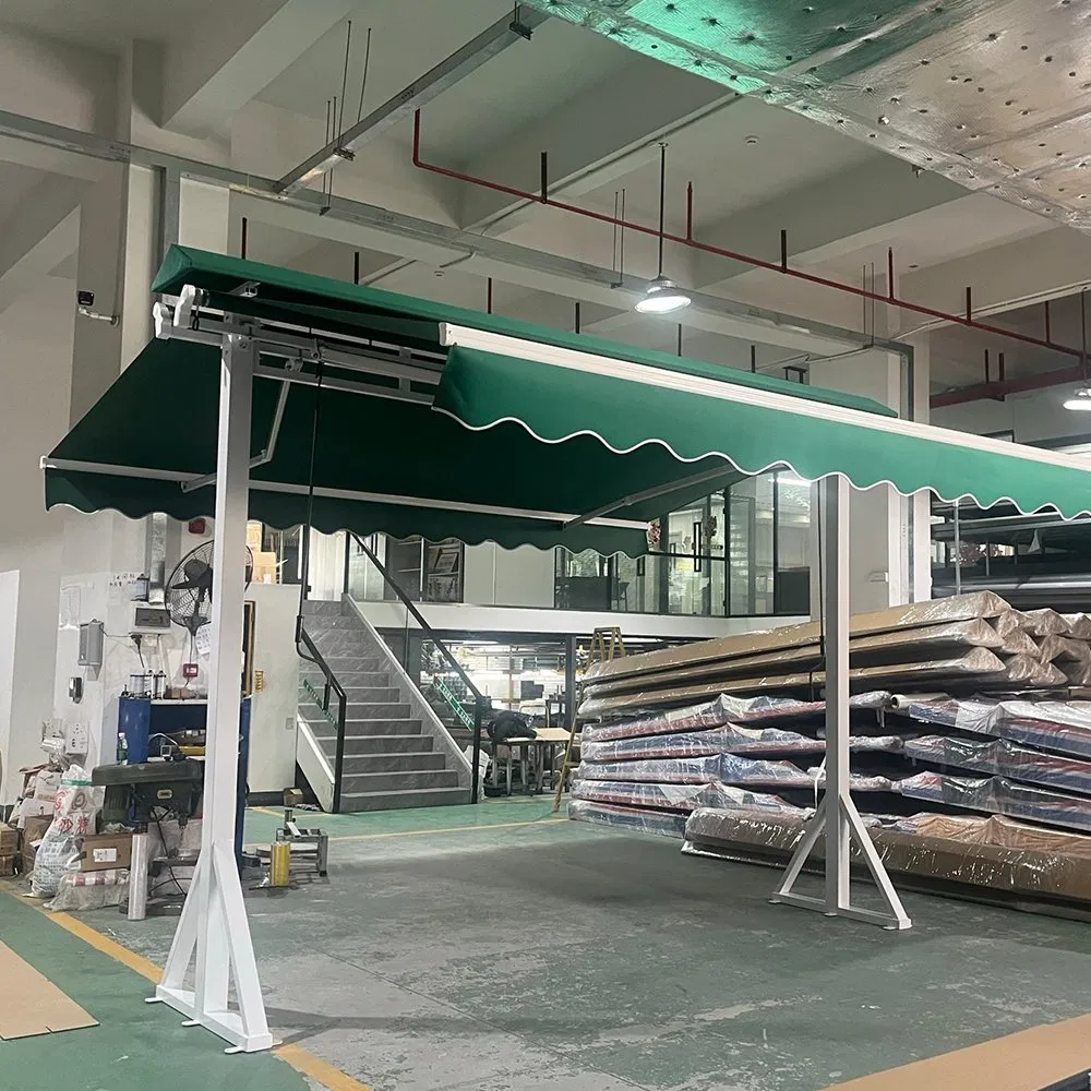 Foldable Retractable Awning Patio Balcony Awning Gazebo Canopy Sunshade