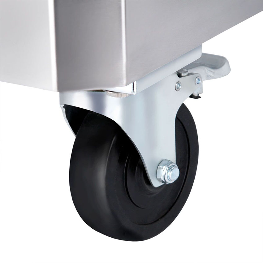 Прямоугольный мусорный бак с крышкой, 150 л