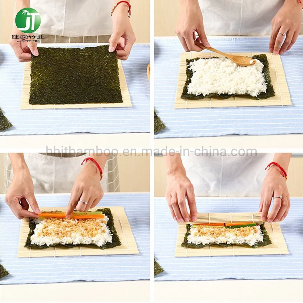 High Quality Japanese Bamboo Sushi Rolling Mat with Natural Color