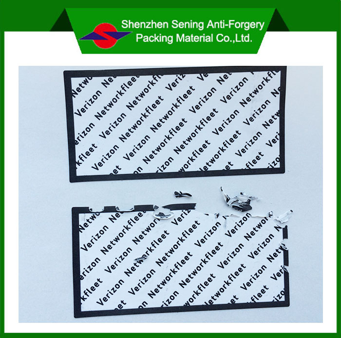 Fragile Label/High Quality Custom Self Adhesive Removable Warning Eggshell Label