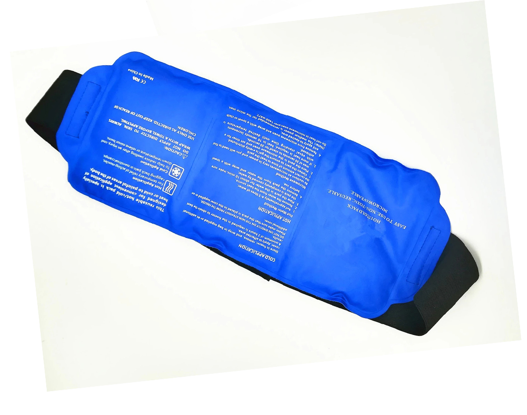 Pain Relief Ice Pack with Strap for Hot N Cold Therapy Reusable Gel Pack for Injuries