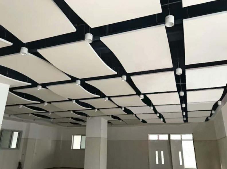 Fiberglass Ceiling Board for Office, Shopping Center, Bars (Concealed D)
