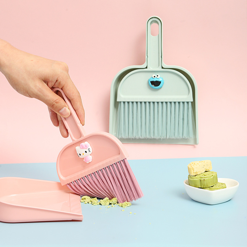 Household Desktop Cleaning Desk Sweeping Small Broom Dustpan Set