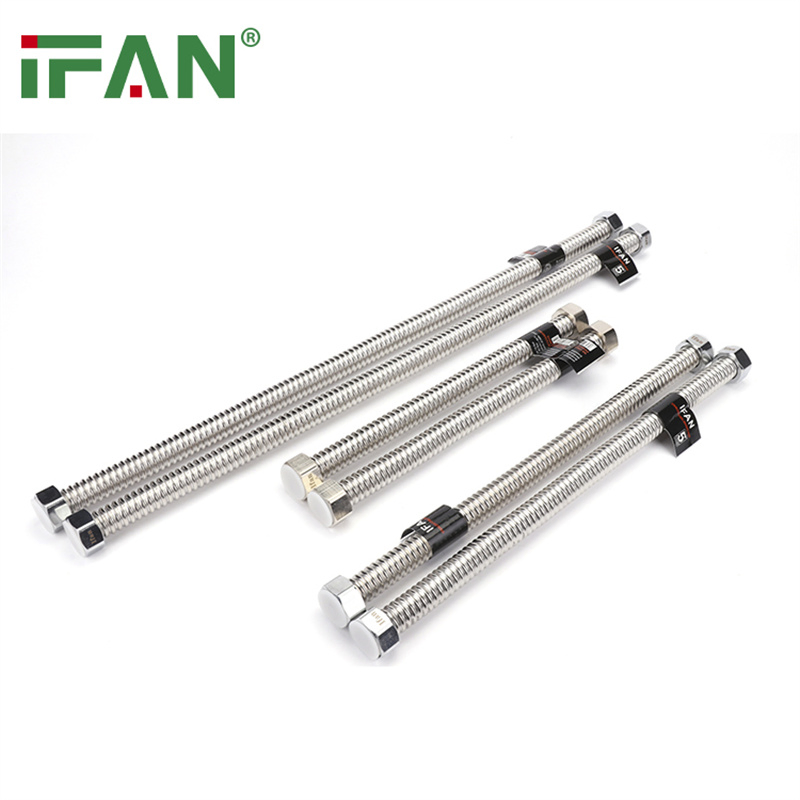Ifan Water 304 Stainless Steel Corrugated Pipe Tube Shower Flexible Hose Corrugated Pipe