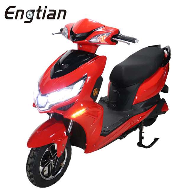 Engtian Hot Sale Popular Retro Cheaper Motorcycle High Quality 1000W Adult 2 Wheels Electric Scooters High Quality Cheap CKD
