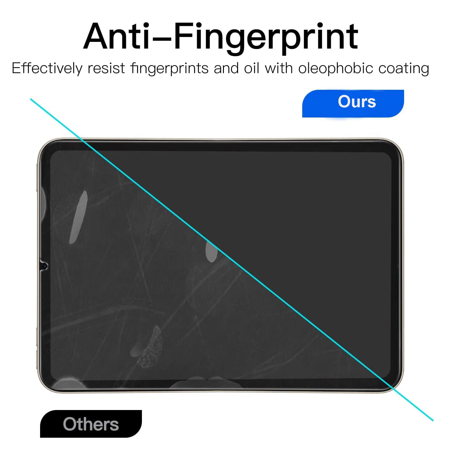 Защитное стекло 9H Privacy для Apple iPad Mini 6 (8.3 дюйма)