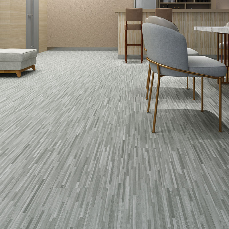 Spc Click Vinyl Flooring 6mm Brown Wood Marble Hardwood Planks