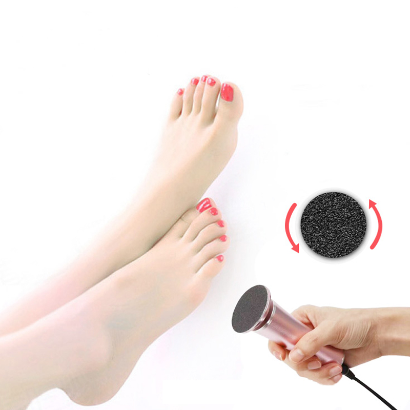 2021 Best Selling Cordless Callus Remover Electric Foot File in Nail File Pedicure Professional USB Rechargeable Tool