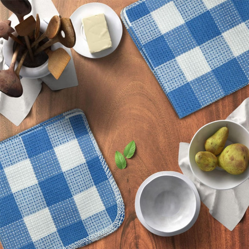 Premium Quick-Dry Microfiber Tea Towels for Effective Absorption