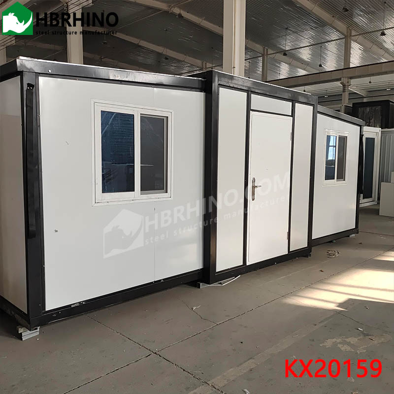 High - End Luxury 20FT Steel Portable House Expandable Retractable Cabin Fold - Down Container Luxury Living Portable 20FT Dwelling