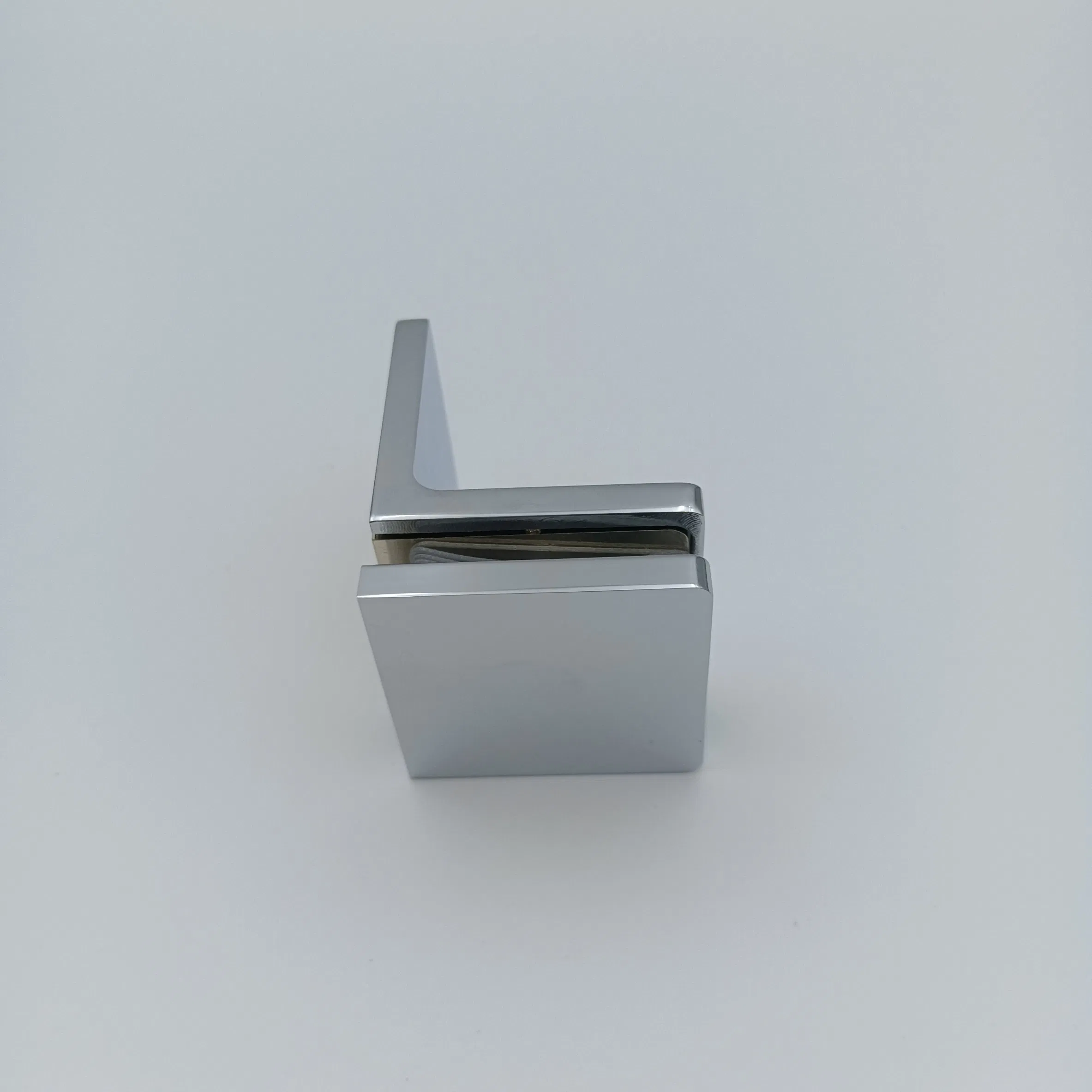 Stainless Steel Glass Clamps for Showers 90 Degree Brass Shower Glass Clamp