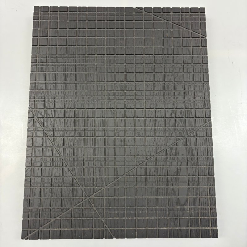 Stylish Texture Lines Decorative Panel with Solid Wood Feel for Furniture Decoration