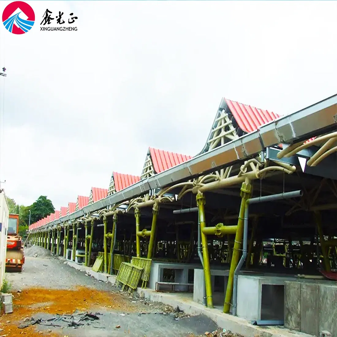 Prefab Steel Structure Shopping Mall (SS-561)