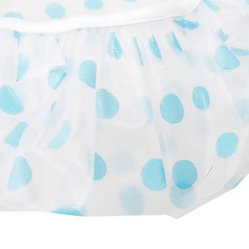 High-Quality Adorable Reusable Waterproof Bathing Cap Elastic Band Shower Cap