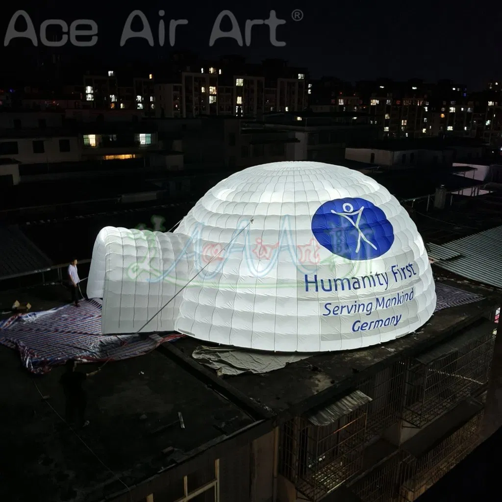 Outdoor Giant Inflatable Dome Tents Large Inflatable Igloo Tent Party Tents for Events, Inflatable Sphere Dome Tent