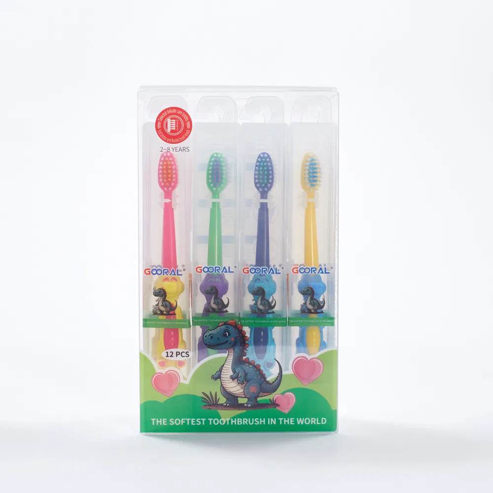 Children's Disposable Toothbrush for Travel with Fun Softness Features