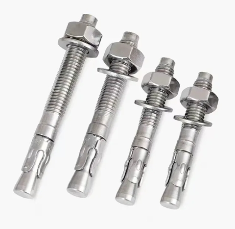 Анкерный болт из нержавеющей стали A2-70, A4-80