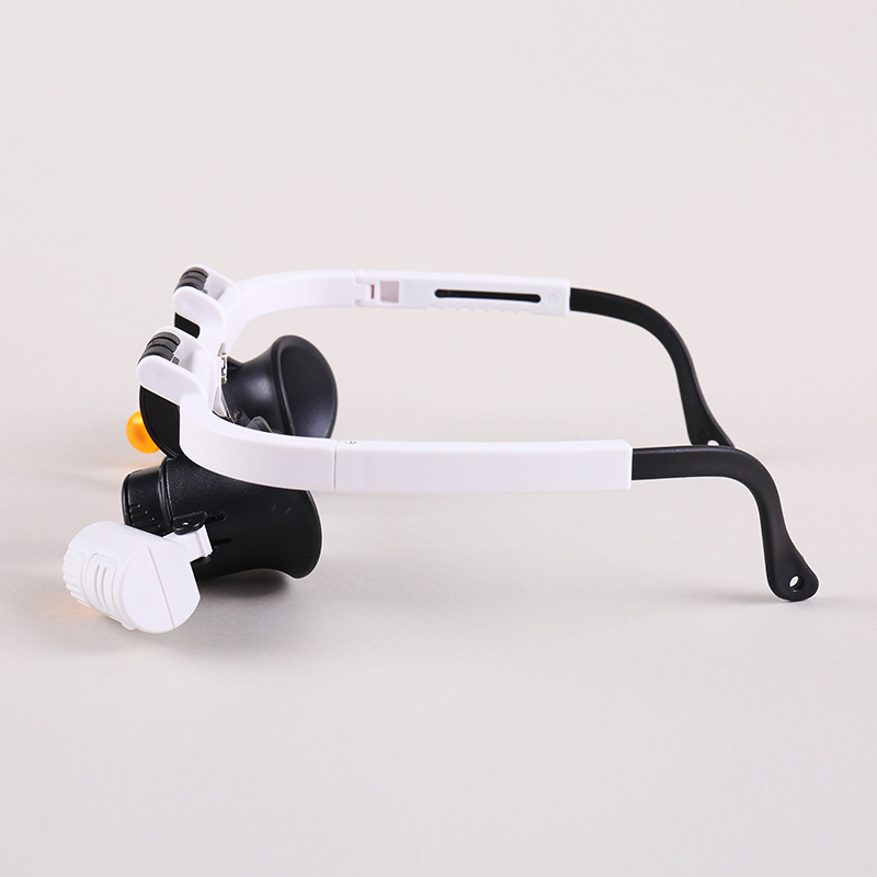 Factory New Watch Repair Magnifier with LED Light 6X10X 25X Magnifying Glass for Jewelry Inspection