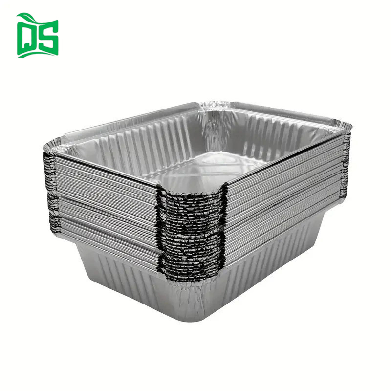 Premium Quality Cooking Aluminium Foil Tray with Lid Baking Aluminium Foil Plate