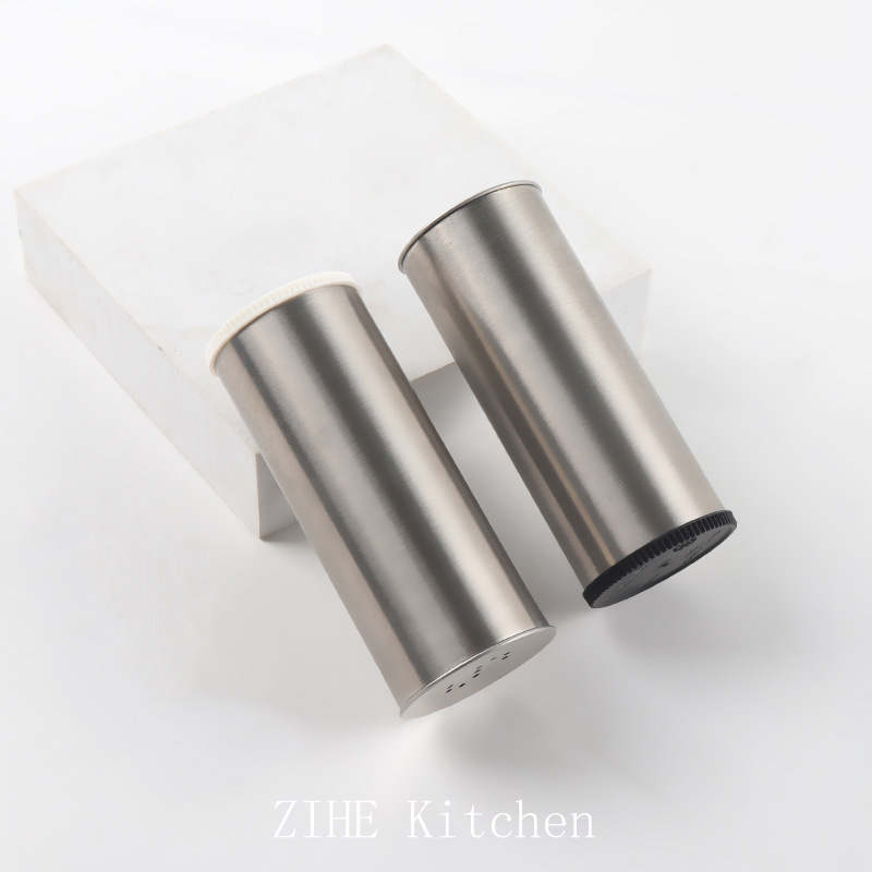 Stainless Steel Kitchen and Household Seasoning Jar Set, Jar Group Storage