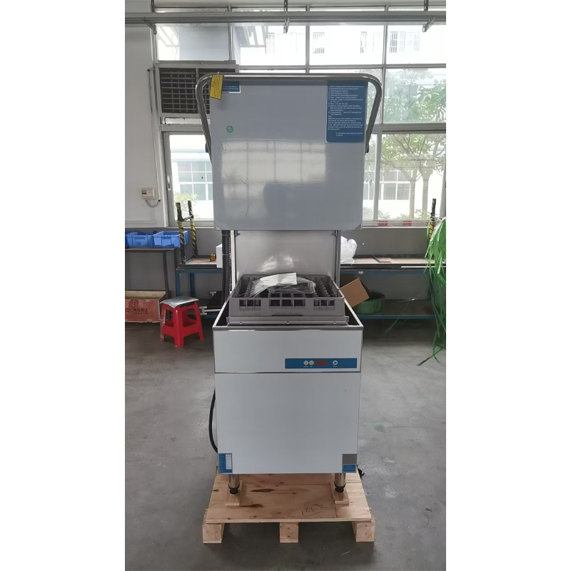 Byf-602e High-Efficiency Stainless Steel Hood Type Single Pumps Professional Commercial/Home/Industrial Built in Sink Dishwasher Machine for Restaurants