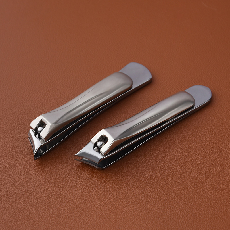 Anti-Slip Stainless Steel Nail Clippers with Catcher 4 in 1 Nail Clipper Set