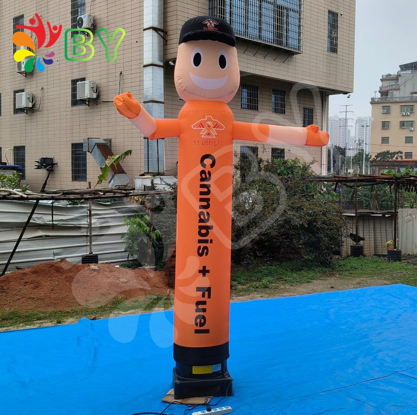 Cheap Inflatable Air Dancer Digital Printed Nylon and PVC Model for Events Parties with Blower