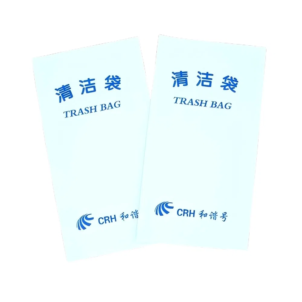 Wholesale Custom Disposable Waterproof White Kraft Paper Air Sickness Bag