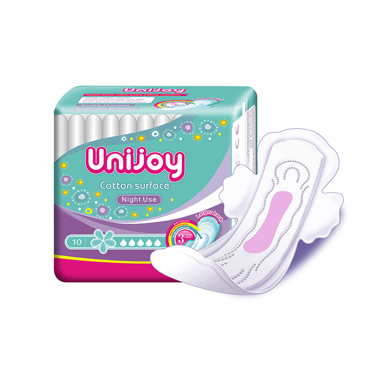 Disposable Breathable Bamboo Fiber Biodegradable Sanitary Pads Wholesale