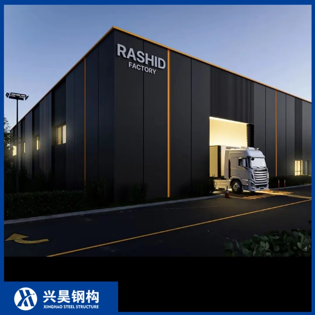 Factory OEM Custom Metal Prefabricated Workshop/Warehouse/Prefab Building House Light Steel Structure From China Supplier