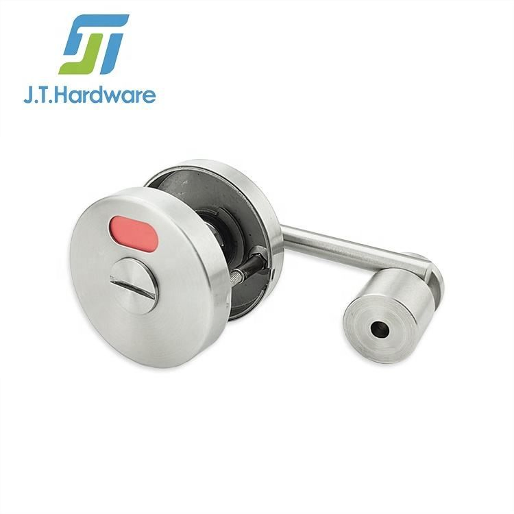 Toilet Cubicle Accessory Thumb Turn Door Locks for Toilet Partition