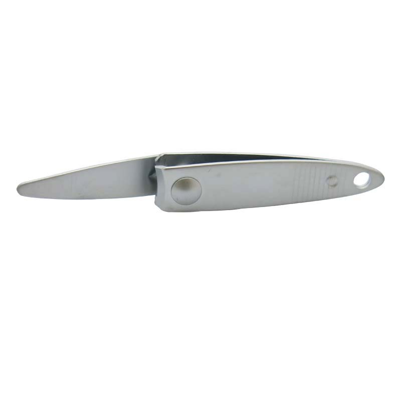 Mini Shape Pearl Chrome Plating Fingernail Clipper (602PC)