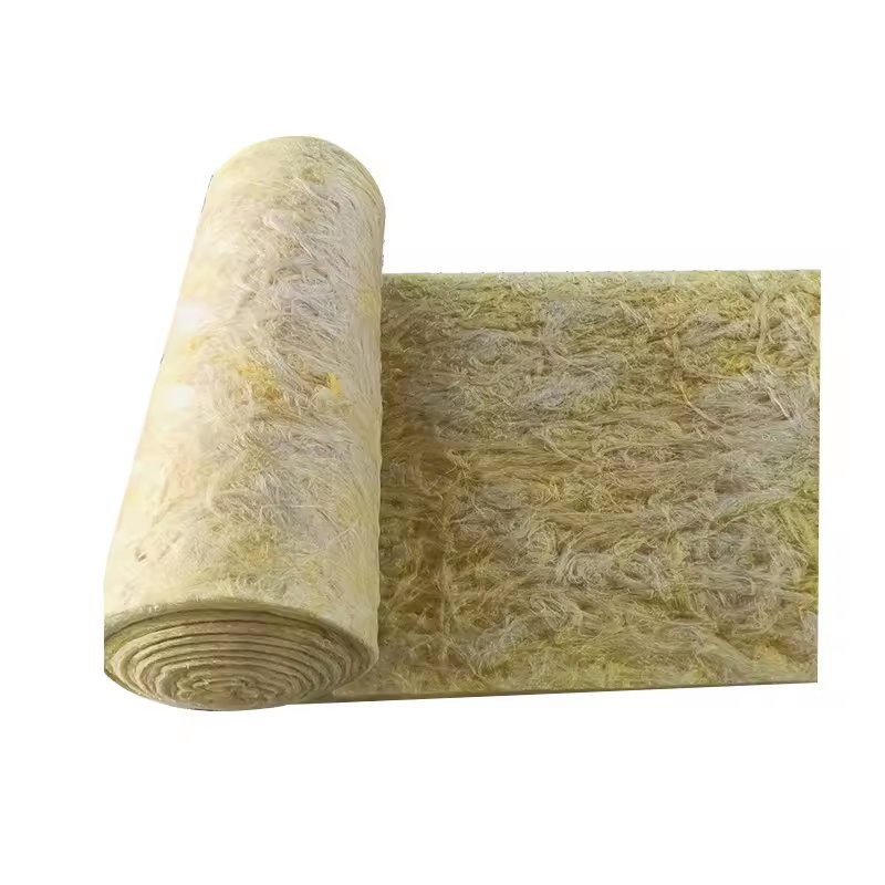China Supplier Sound Insulation Rock Wool Rockwool Blanket/Roll for Roofing Building Fireproof Materials