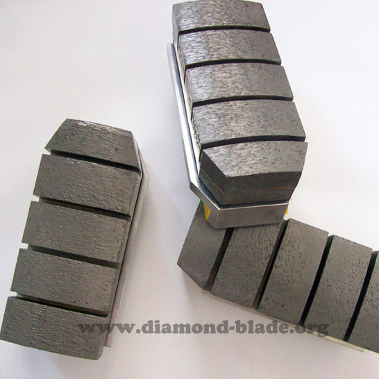 Metal Bonded Diamond Fickert Block for Grinding Granite Stone