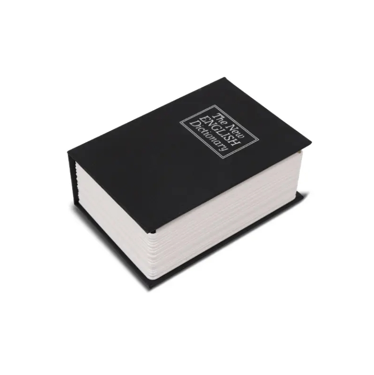 Disguised Book Style Safe with Combination Lock for Home Office Concealed Storage