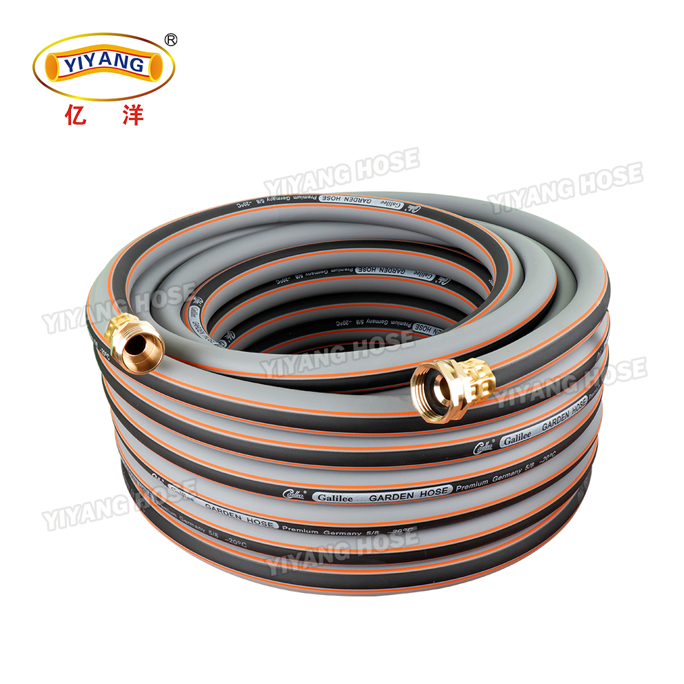 Durable 5/8 Inch Lightweight PVC Garden Hose for Effortless Watering