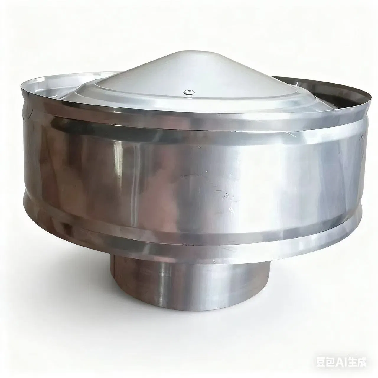 Windproof Stainless Steel Rain Cap 6" for Outdoor Chimney Exhaust Pipe Cover for Earth Stove Fireplace