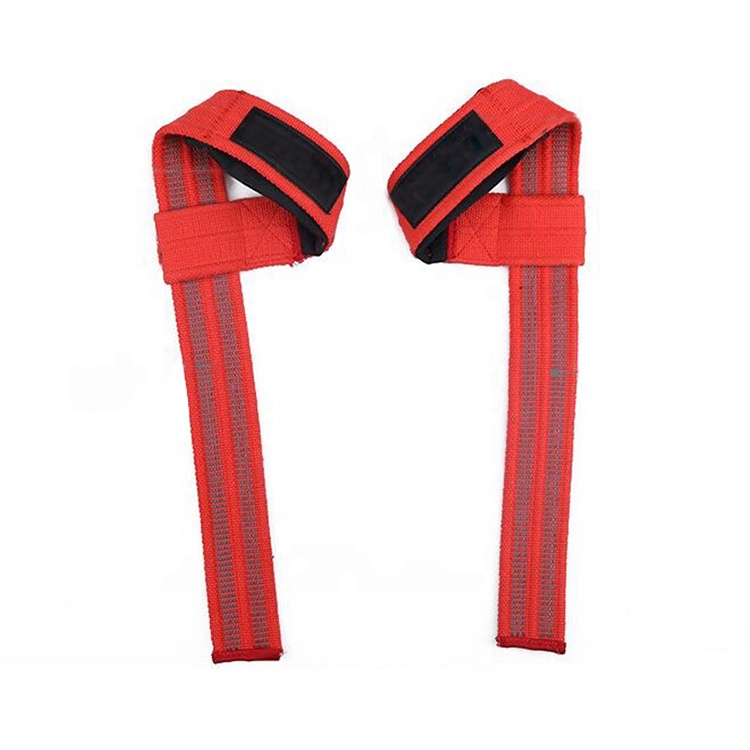 Лямки для тяжелой атлетики силиконовые с поддержкой запястья