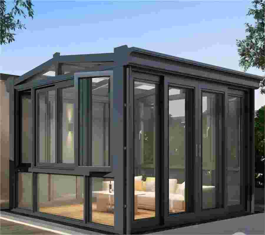 China Factory Supply Multi-Purpose Aluminum Frame Glass Room Sunroom
