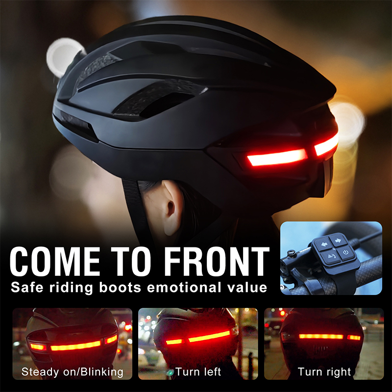 Cycling Smart Helmet with 1080P Recorded Camera WiFi Bluetooth for Man Woman