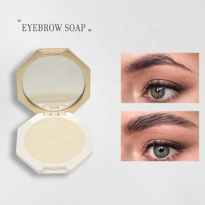 Private Label Eco Eye Brow Soap Wax Clear Eyebrow Styling Gel Supplier