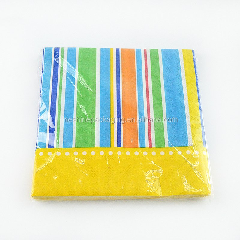 Disposable Restaurant Dining Cutlery Virgin Wood Pulp White Paper Napkins