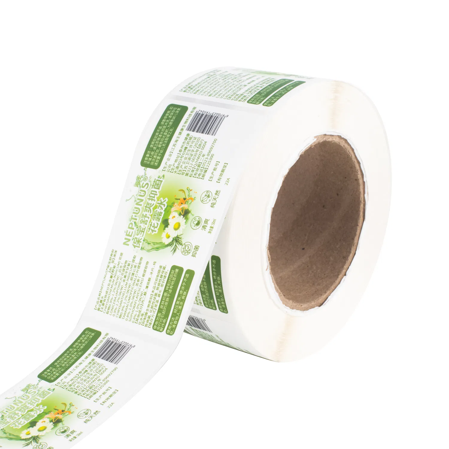 Factory Direct Self Adhesive Packaging Sticker Label in Roll