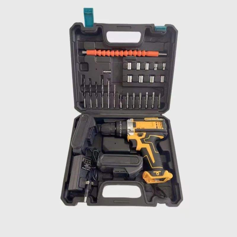 Аккумуляторная дрель-шуруповерт 21В, 3-в-1