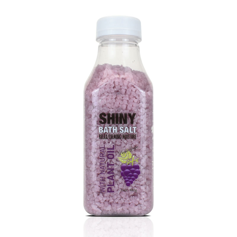 Natural No Irritation Relax Grape Bath Herbal Sea Salt