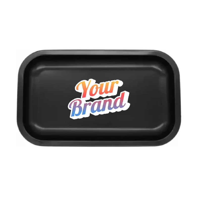 Designer Extra Large Sturdy UV Printed Metal Rolling Tray