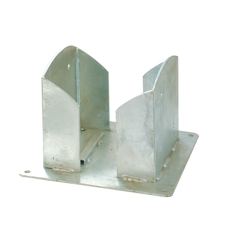 Анкер HDG с раздельной стойкой на монтажной пластине