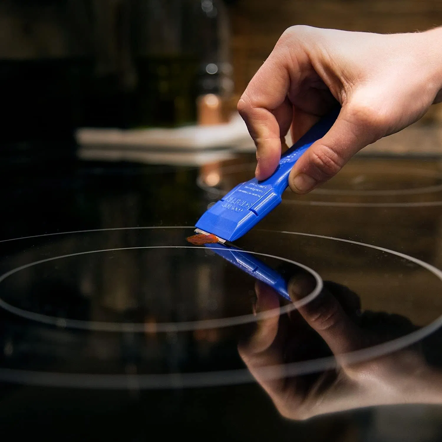 Cleaning Scraper Plastic Razor Scraper with 40mm Metal Blades