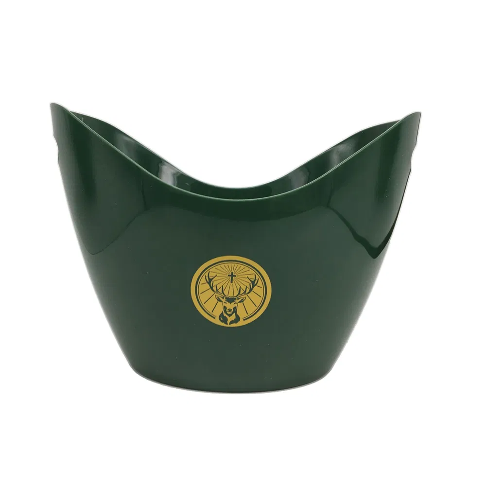 3.5L Beer Bottle Ice Bucket with Jagermeister Custom Logo for Fifty First Fighting Cock Brewdog