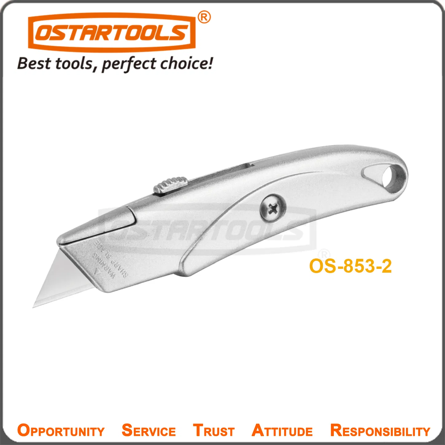 Multi-Function Snap off Cutter Knife Utility Knife with Metal Shell